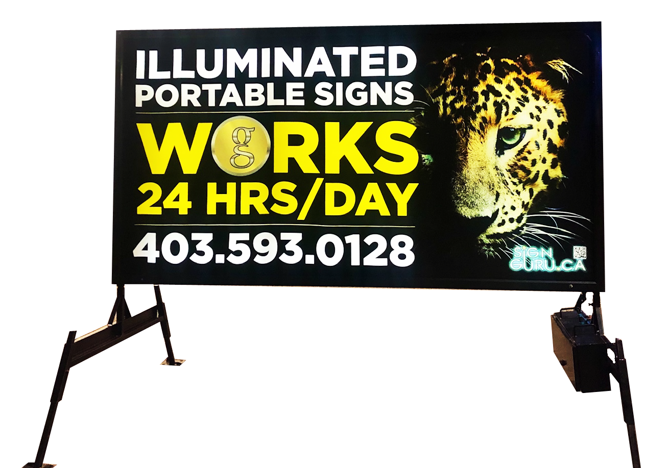 Sign Guru Portable Signs