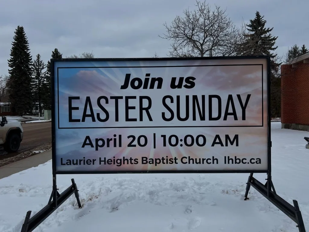 Church Signs Grande Prairie