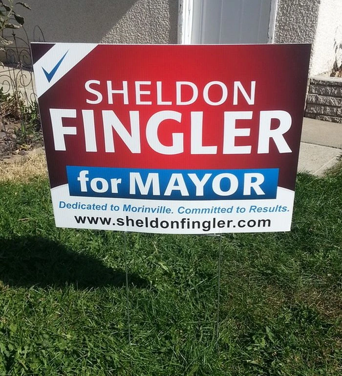 Election Signs Grande Prairie