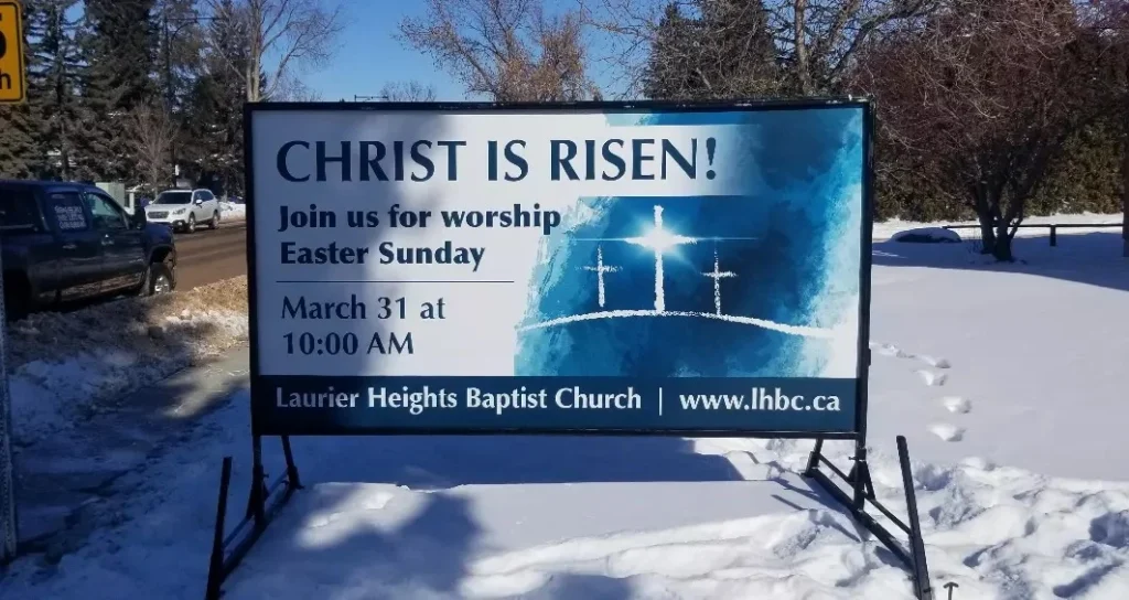 Grande Prairie Church Signs