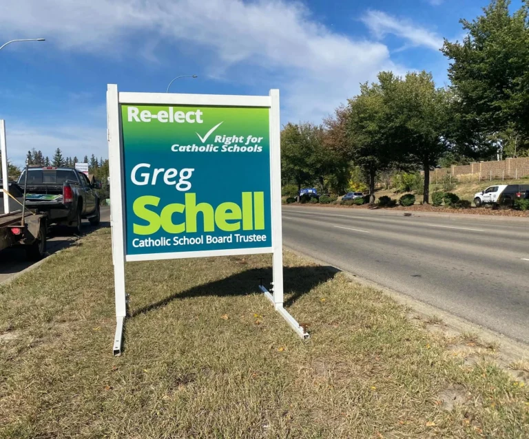 Grande Prairie Election Signs