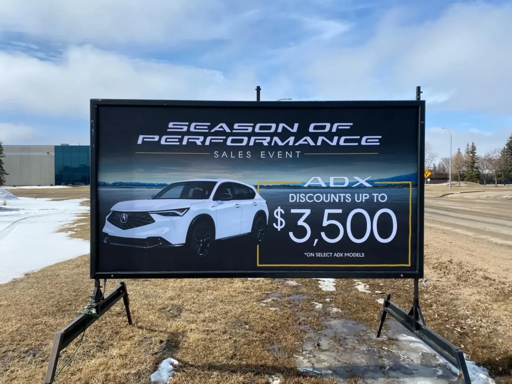 Mobile Sign Grande Prairie
