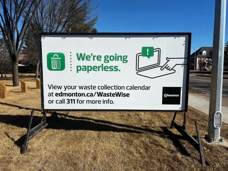 Non-Profit Signs Grande Prairie