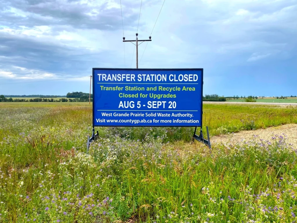 Signs Bylaws Clairmont Portable